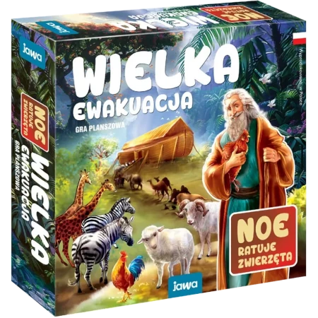 Wielka ewakuacja - Noe ratuje zwierzęta - gra planszowa