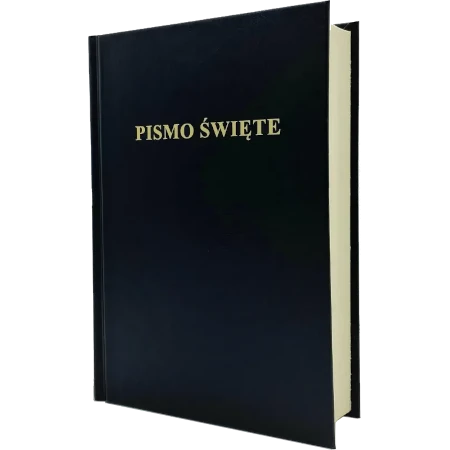 Biblia Warszawska duża twarda czarna