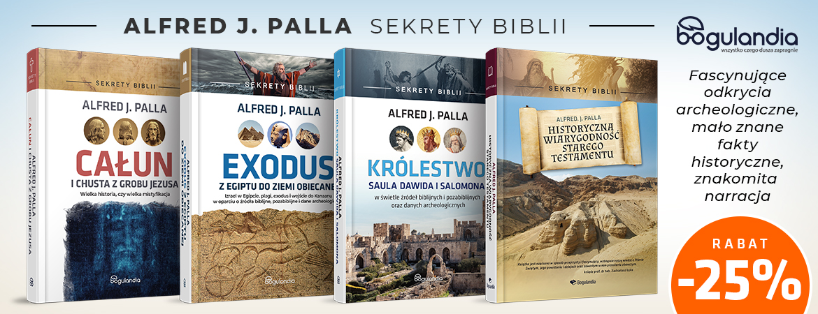 Rabat -25% na książki z serii ''Sekrety Biblii'' w księgarni chrześcijańskiej BoguLandia.pl