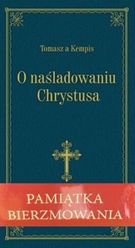 O naśladowaniu Chrystusa Tomasz a Kempis - oprawa twarda granat Pamiątka Bieżmowania