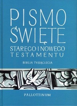 Biblia Tysiąclecia duża twarda niebieska