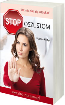 Stop oszustom Jak nie dać się oszukać - Bozena Kultys - oprawa miękka