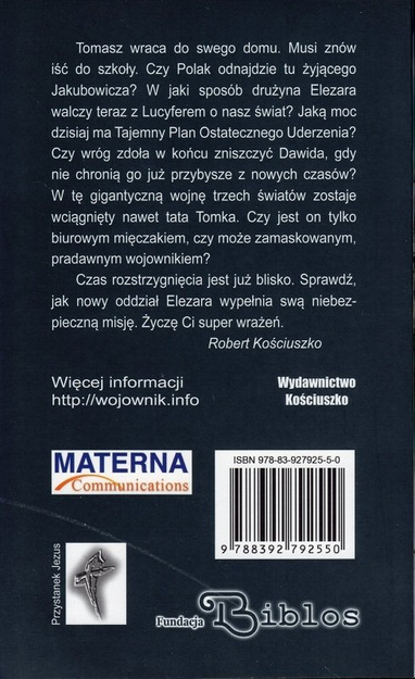 Wojownik Trzech Światów cz.III Tata - Robert Kościuszko - oprawa miękka