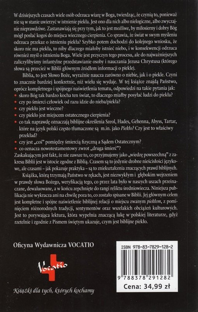 Piekło Istnieje ... Naprawdę! - David Pawson - oprawa miękka