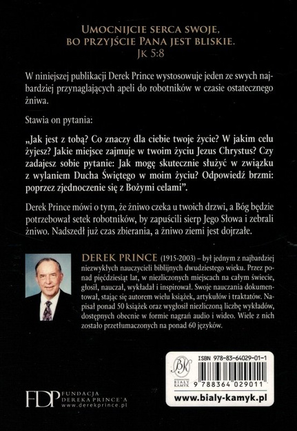 Nadchodzące żniwo - Derek Prince - oprawa miękka