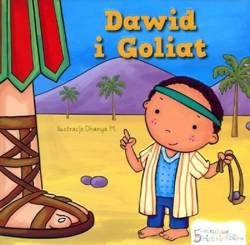 Historie Biblijne - Dawid i Goliat - okładka twarda kartki kartonowe