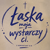 Torba bawełniana naturalna - Łaska Moja wystarczy ci. 2 Koryntian 12,9