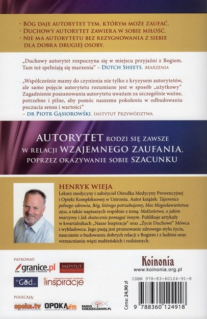 Przez szacunek do duchowego autorytetu - Henryk Wieja - oprawa miękka