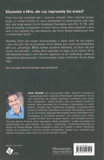Duch Święty. Wprowadzenie - John Bevere - oprawa miękka
