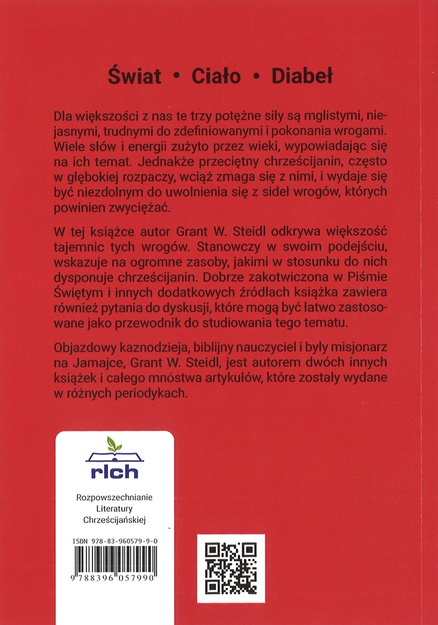 Konflikt! Walka chrześcijanina ze światem, ciałem i diabłem - Grant Steidl - oprawa miękka