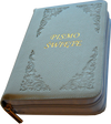 Biblia Tysiąclecia mała index skóra zamek oazowa błękitna
