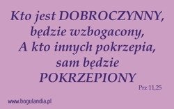 Magnes 54 na lodówkę Kto jest DOBROCZYNNY
