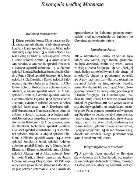 Dzisiejsza Biblia Gdańska DBG II mała zamek fuksjowy