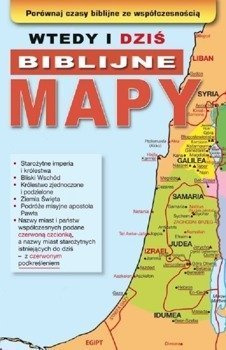 Biblijne Mapy. Wtedy i dziś - broszura