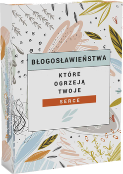 Błogosławieństwa które ogrzeją twoje serce - Pudełko z wersetami na kartach