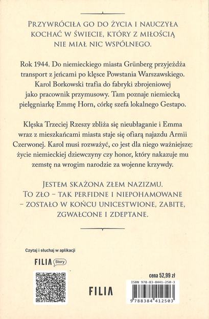Ciężar winy - Barbara Wysoczańska - oprawa miękka