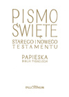 Biblia Tysiąclecia A4 Papieska twarda biała w eleganckim kartonie w obwolucie