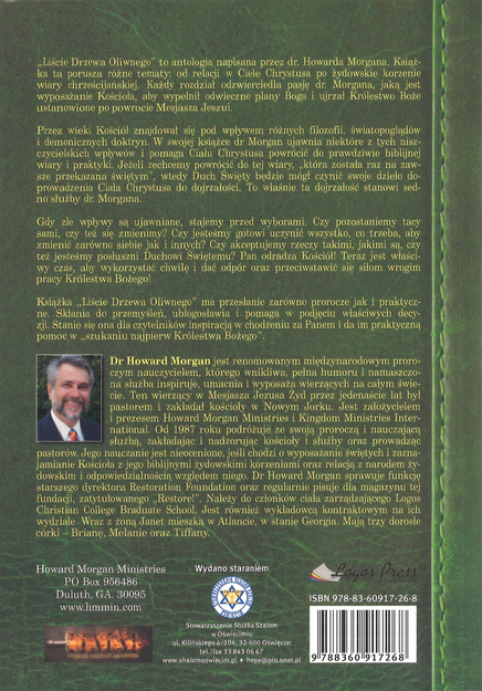 Liście Drzewa Oliwnego - dr Howard Morgan - oprawa miękka