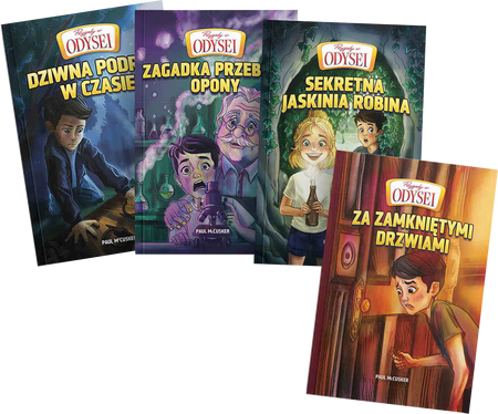 Przygody w Odysei Komplet I-IV tom - Paul McCusker - oprawa miękka