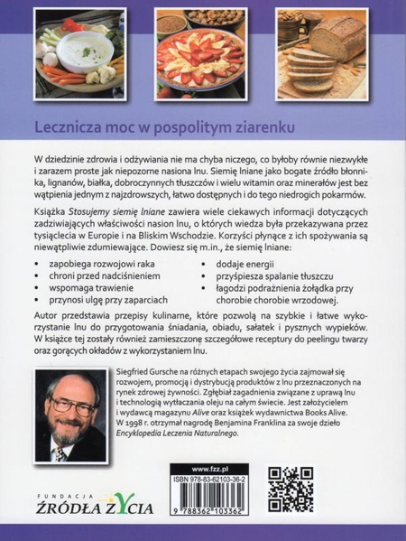Stosujemy siemię lniane Naturalna ochrona przeciw chorobom cywilizacyjnym - Siegfried Gursche