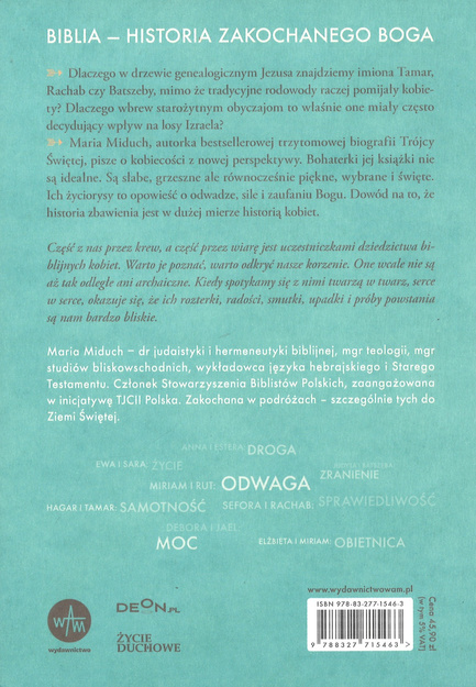 Kobiety które kochał Bóg - Maria Miduch - oprawa miękka