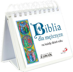 Biblia dla mężczyzn na każdy dzień roku - kalendarz na spirali