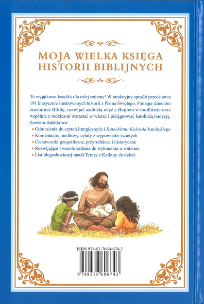 Moja wielka księga historii biblijnych - oprawa twarda - 191 historii