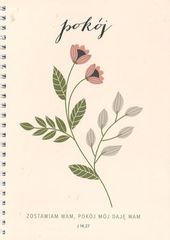 Zeszyt "Mój dziennik" - Pokój - Zostawiam Wam, Pokój Mój daję Wam.