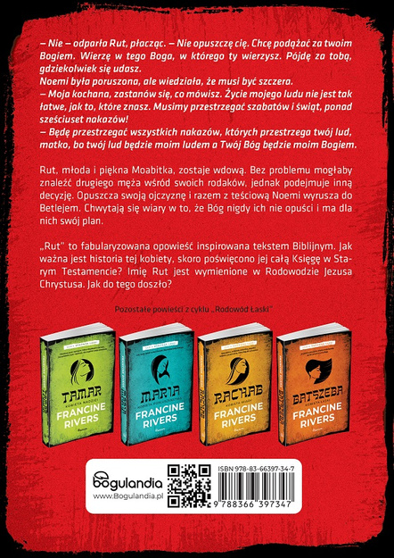 Rodowód łaski - Francine Rivers - pakiet 5 tomów