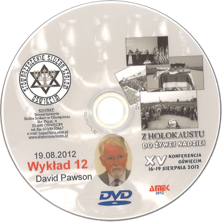 Z Holokaustu do Żywej Nadziei - David Pawson - DVD