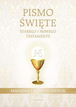 Biblia Tysiąclecia Stary i Nowy Testament Pamiątka I Komunii Świętej - oprawa twarda