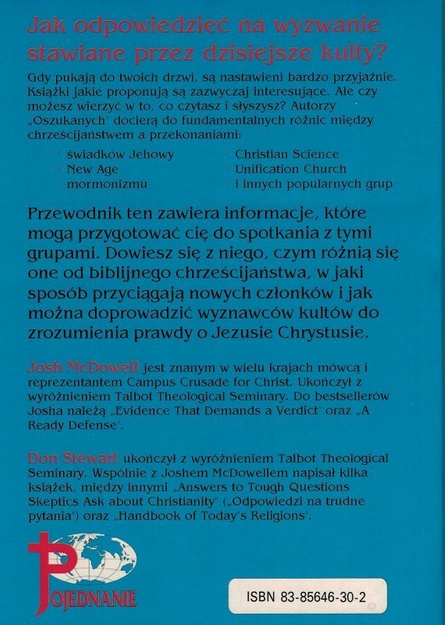 Oszukani W co wierzą kulty i jak przyciągają wyznawców - Josh McDowell -  oprawa miękka