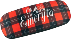 Etui na okulary - Okulary zasłużonego Emeryta