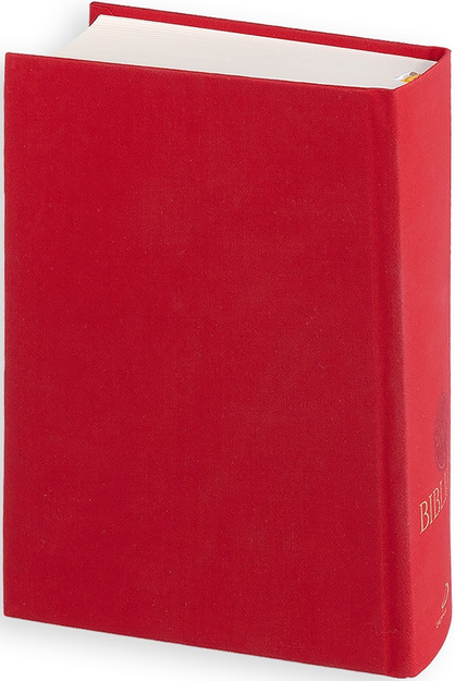 Biblia Edycja Świętego Pawła Biblia Plus - płótno czerwona z paginacją - oprawa twarda