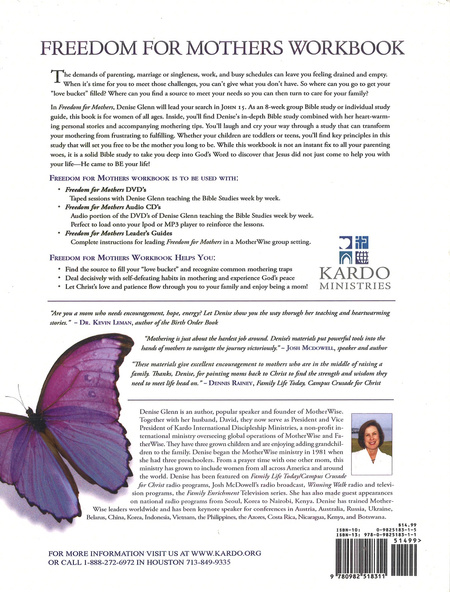 Freedom for mothers - Denise Glenn