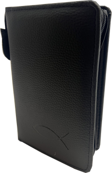 Okładka skórzana na Biblię Tysiąclecia czarna