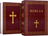Biblia Warszawsko-Praska Biblia Edukacyjna ze złotą ręcznie wyciskaną pieczęcią papieską