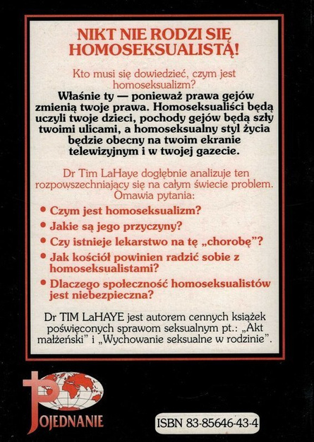 Homoseksualizm. Co każdy powinien o nim wiedzieć? - Tim LaHaye