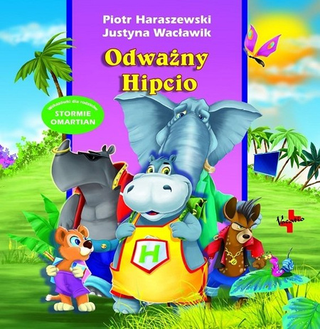 Odważny Hipcio - Justyna Wacławik - oprawa twarda