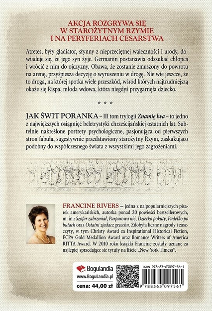 Jak świt poranka. Znamię lwa. tom III - Francine Rivers - E-BOOK