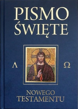 Biblia Warszawsko-Praska Nowy Testament duży druk - kolor granatowy