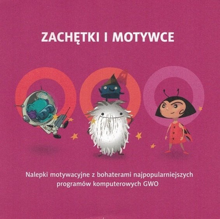 Zachętki i motywce Nalepki motywacyjne z bohaterami najpopularniejszych programów komputerowych