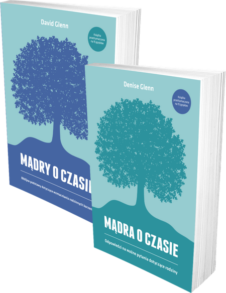 Mądra o czasie i Mądry o czasie PAKIET - David i Denise Glenn + Bonus