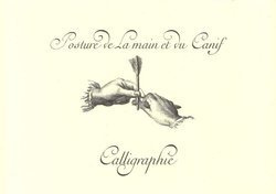 Calligraphie - Sztuka pisania - Teczka rysunkowa