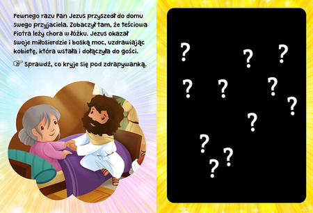 Biblijna zdrapywanka - Cuda Pana Jezusa - oprawa twarda