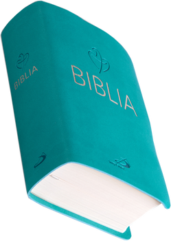 Biblia Tabor flex - Turkusowy
