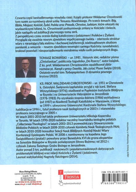 Niech wasza mowa będzie Tak, Tak, Nie, Nie - ks prof. Waldemar Chrostowski - oprawa miękka