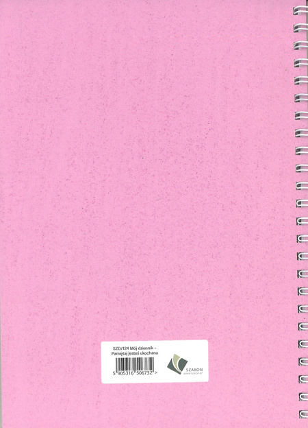 Zeszyt "Mój dziennik" - Pamietaj Jesteś Ukochana