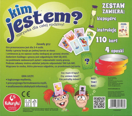 Kim jestem? - Gra planszowa dla całej rodziny