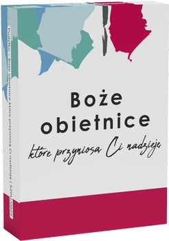 Boże obietnice które przyniosą Ci nadzieję - Pudełko z wersetami na kartach